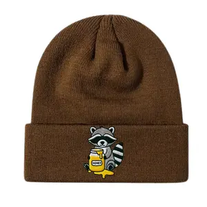 Raccoon 505 Beanie "The Honey Bandit" - For the Mischievous Sweet Tooth - Soft Plush Design