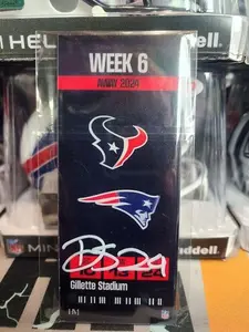 Derek Stingley Texans Patriots Game Ticket Autographed /10 Beckett COA