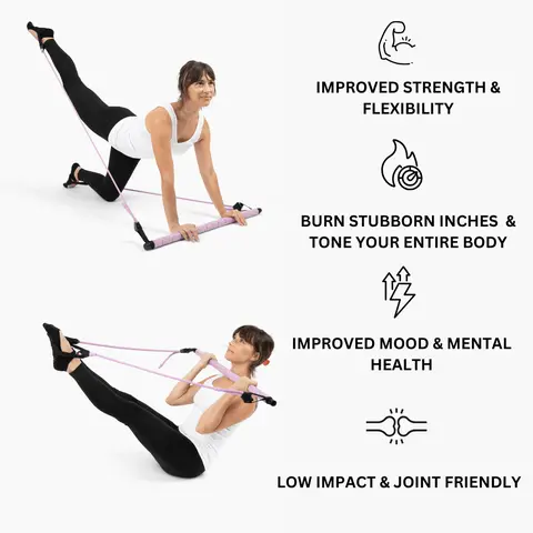 Stretched Fusion Pilates Bar - 15 Minute