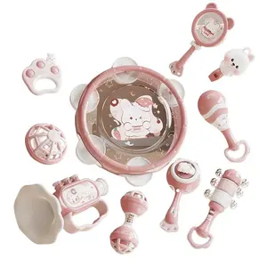 Training Toy Hand Drum, Baby Bell Drum Educational Early Learning, Infant Shaker Bell, Intelligent Development Toy