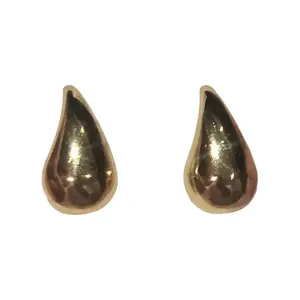 10K Gold Rain Drop Earrings
