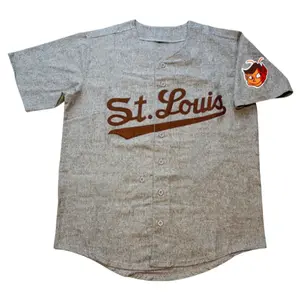 1953 St Louis Browns Flannel Jersey - gray