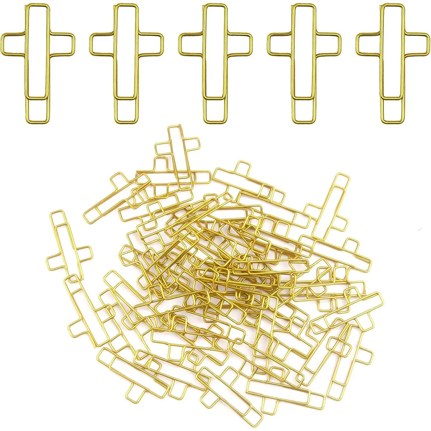50 count   Paper Clips  Paper Clips - Versatile  Study Supplies for Christian Office and , Also  as Journaling Papers Clip and Bookmarks