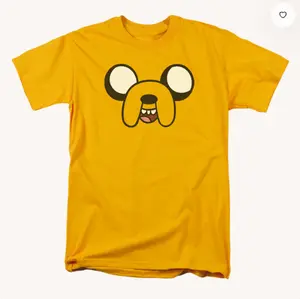 Adventure Time Jake Head| Cartoon Character Uniform All Over Print T-Shirt - Long Sleeve T-Shirt  - Available for adults and children, perfect for family matching outfits
