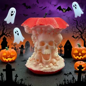 Witch's Poison Apple Decoration, Perfect Halloween Home Office Decor, Festive Holiday Ornament, Unique Gift Idea