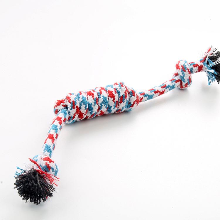 Dog Rope Chew Toy Outdoor Training Fun Playing Cat Dogs Toys For Large Small Dogs Durable Braided Rope Toy Antistress Fidget Toy