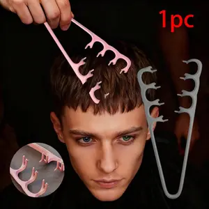 Upgrade Fluffy Texture Comb, Anti-Tangle Brush, Detangler Brush, Dense Teeth Cover Hairline and Bangs, Nylon Bristles, Abs Plastic Handle, Easy Clean, Perfect Gift