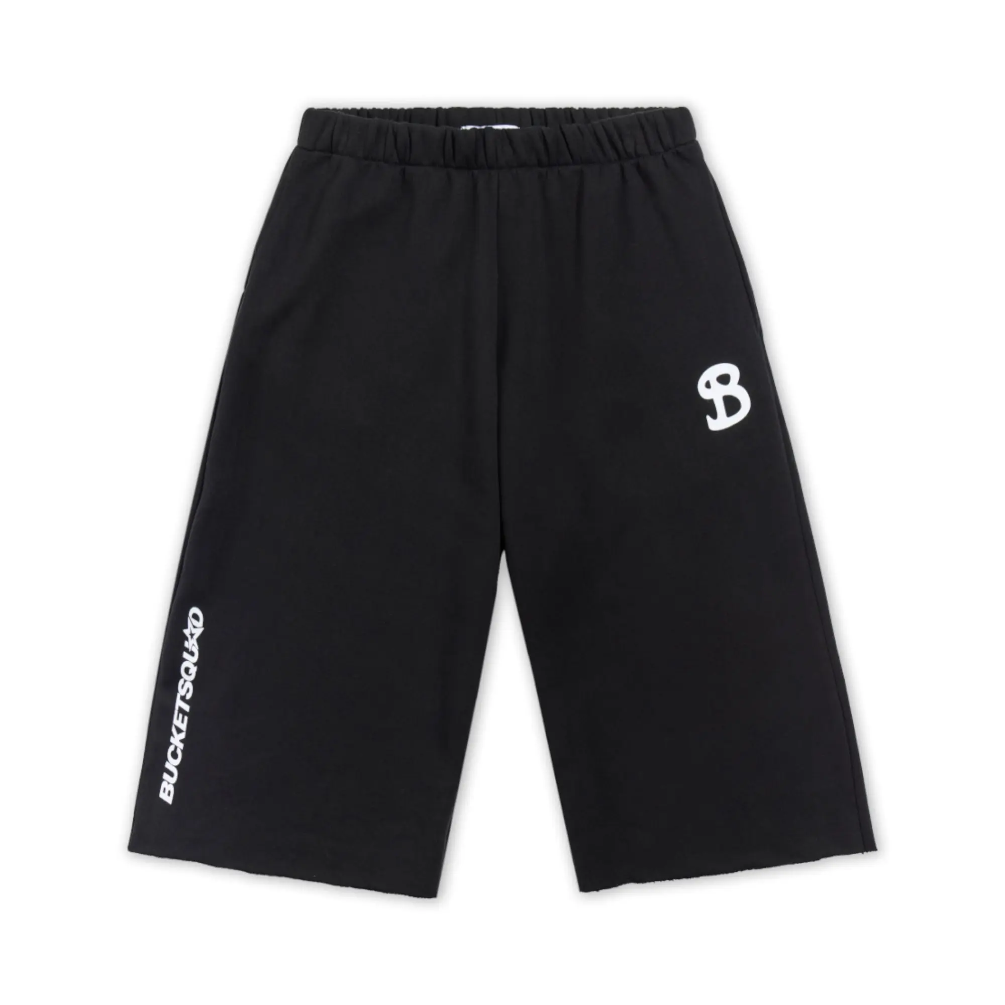 YOUTH CORE CUTOFF SWEATPANTS - BLACK