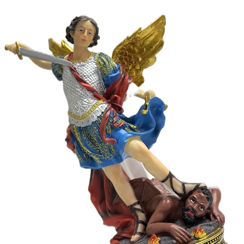 Saint Michael the Archangel Statue – 12” Protector & Defender Against Evil