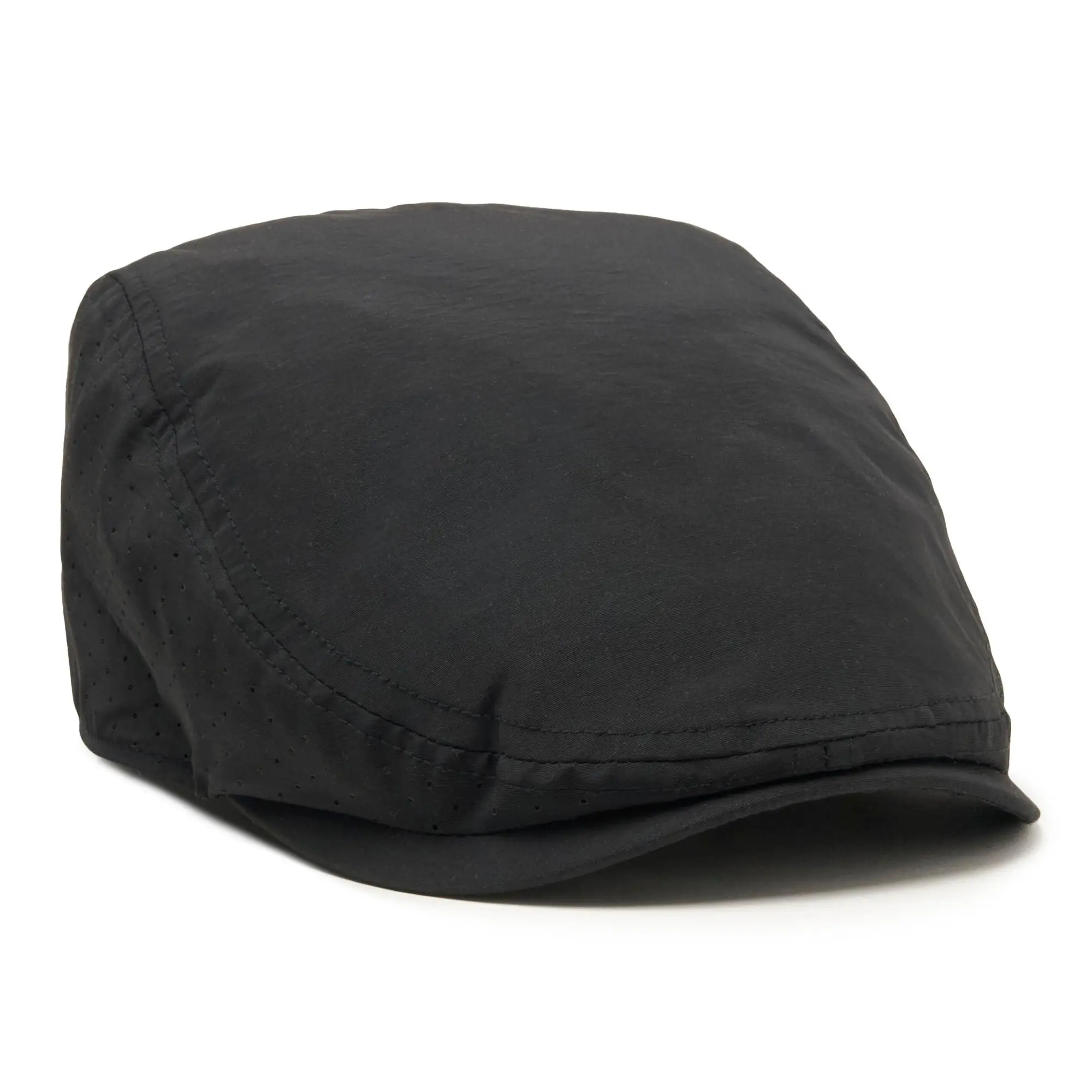 The Cool Air Single Panel Boston Scally Cap - Black