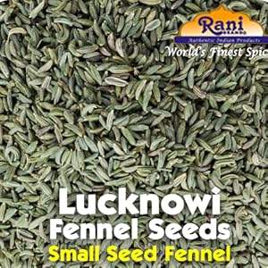 Rani Fennel Lucknowi Seeds (Fine Small Fennel) Whole Spice 7oz (200g) All Natural ~ Gluten Friendly | NON-GMO | Kosher | Vegan | Indian Origin