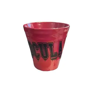 Rachael Ray Dadcula Red Mug - 14 Ounce - Reusable, Drinkware
