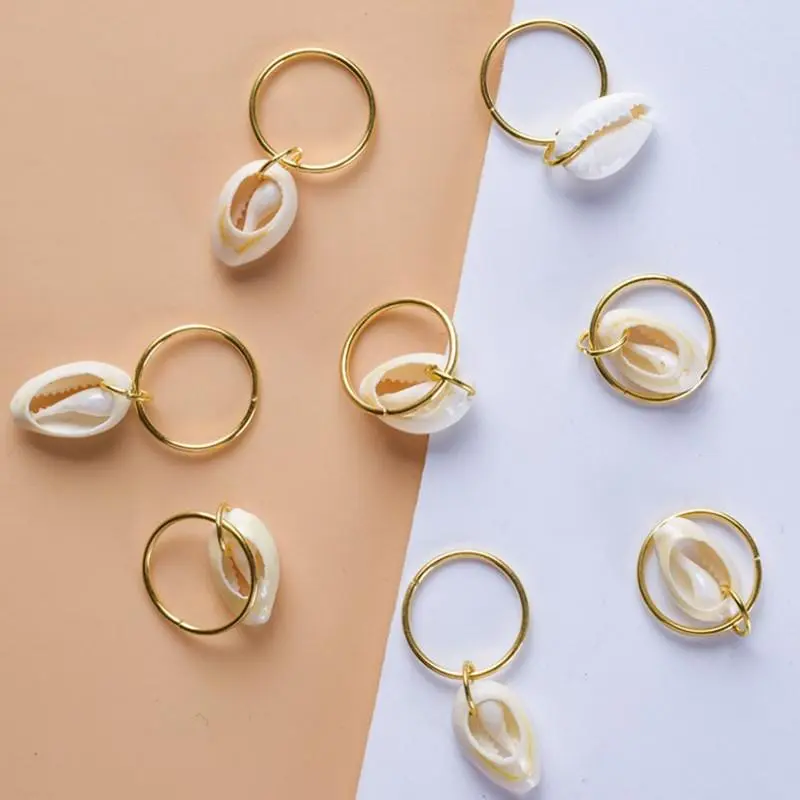 5Pcs S Tree DIY Hair Braid Dread Dreadlock Beads Clips Cuffs Hair Rings Golden Clasps Jewelry Dreadlock Accessories Braiders