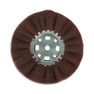 8" x 3" x 5/8" - 4 Ply Satin Surface Prep Airway Buff