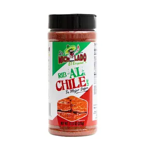 RIB-AL-CHILE Seasoning - Sr. Michelado - Bottle Natural Spice chile powder seasoning