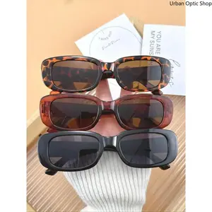 XUH Women's Oversized Vintage Sunglasses - Chic Anti-UV UV400 Protection Eyewear, Lightweight Fashion Accessory for Driving, Outdoor Daily Wear, Anti-Uv Women's Sunglasses