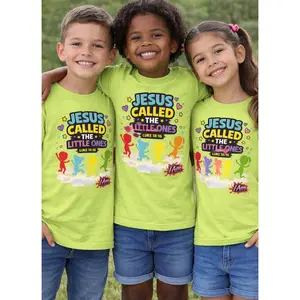Jesus Called the Little Ones - Kids Faith Tee Luke 18:16