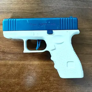 Toy Water Pistol, 1 Count Outdoor Indoor Toy with Large Capacity Water Storage Tank, Remote Shooting Game, Birthday Gift, Holiday Gift, Automatic Squirt Watergun