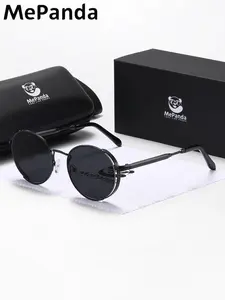 Mepanda 1 Piece Unisex Full Frame Sunglasses，Round Frame Sunglasses UV400 Classic design