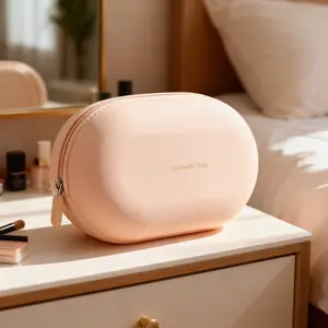 Heavy-Duty Silicone Toiletry Bag - Waterproof, Cute & Spacious for Travel Valentine's Day gift for girlfriend valentine gifts