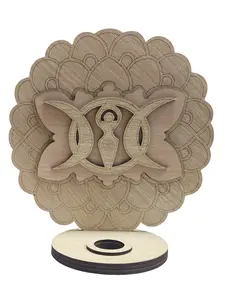 Wooden Sphere Stand