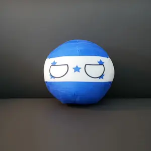 20/10cm The Republic of Honduras Plush Toy Countryball Stuffed Doll Pendant Home Decoration