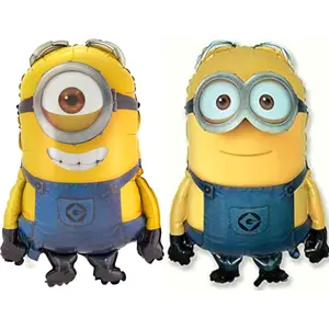 Balloonshop set of 2 - 30 despicable me minion foil balloons dave and stuart (cs126+cs141)