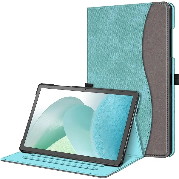 Fintie Durable Case for Samsung Galaxy Tab A9+ 5G/Tab A9 Plus 11-inch, Multi-Angle Stand, PU Leather Case with Pocket, Auto-Wake/Sleep, Tab A9+ Protection