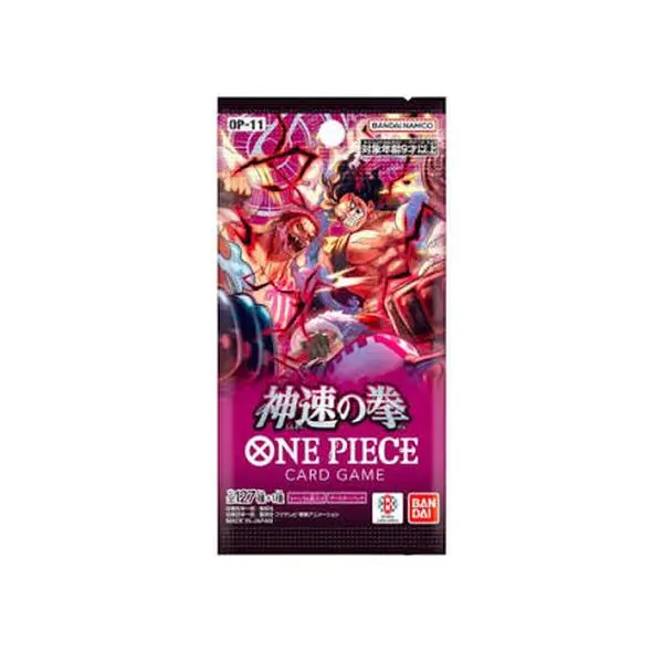 OP11 Japanese - A Fist Of Divine Speed - Booster PACK x1
