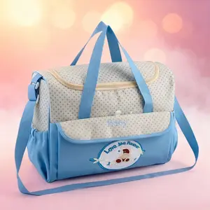 Large Capacity Fashion Cartoon Pattern Multifunctional High-Quality Mommy Bag Crossbody Diaper Bag