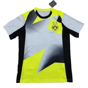 25-26Dortmund Away Soccer jersey  S-2XL Unisex Player Issue Wicking Grade: AAA  Cheap