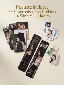 Bonnie Arte GLBundle - Includes Photocards, Bookmarks, Stickers, and Keychain