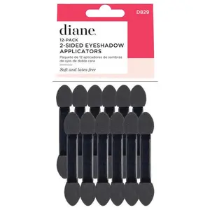 Diane 2-Sided Eye Shadow Applicators 12 pk