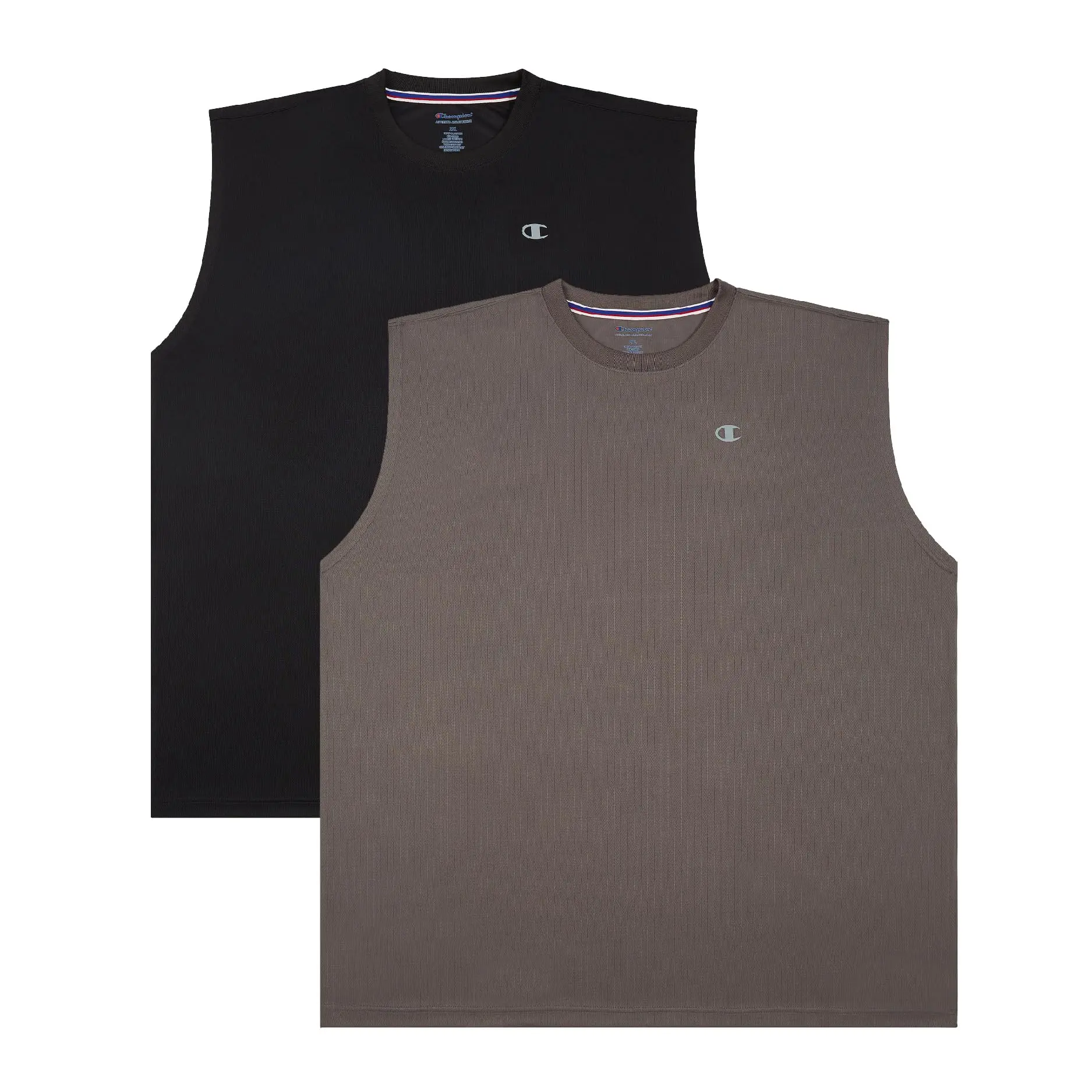 Champion Big and Tall Sleeveless Shirt for Men – 2 Pack Performance Muscle Shirt
