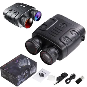 1080p Binocular Infrared Night-vision Binoculars, Day Night Use Photo Video Taking Digital Zoom 5X Binocular Night Vision Goggles, Camping Essentials Binoculars, Camping Gear, Telescopes