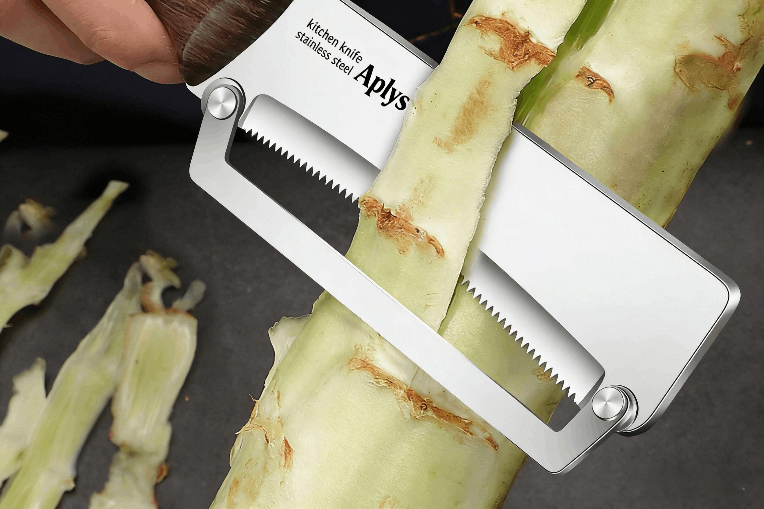 2-in-1 Fruit & Veggie Peeler with Bottle Opener Sharp Stainless Steel Upgraded Ergonomic Comfort Grip Non-Slip