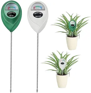 Long Probe Deep Use Soil Moisture Meter, Water Monitor Indicator Sensor, Hygrometer for Outdoor Indoor Large Pot Plants, Flower, Gardening, Farming