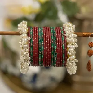 Reshmi Churi Multi Color Indian Bangles (Churiyan )set