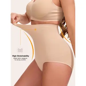 [Tummy Control Shapewear for Women ] High Waisted Shaping Underwear, Seamless Body Shaper Panties Girdle