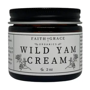 Organic Wild Yam Cream, All Natural, Made in USA Skincare Hormonal Balance