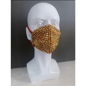 Gold and Red Mask