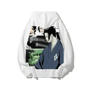 Samurai Champloo Jin Cotton Pullover Hoodie Heavyweight Anime Streetwear Daily Essential Classic Fan Gift