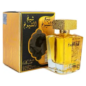 Lattafa Perfumes SHEIKH AL SHUTUKH LUXE EDITION Unisex Eau de Parfum 3.4Oz Long Lasting Premium Quality Ingredients Aromatic Benefits