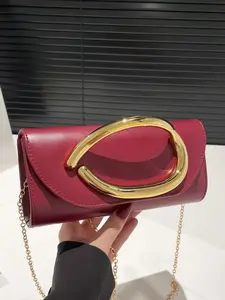 1pcValentine's Day  Ladies' dinner bag Handbag Shoulder Bag, is fashionable, simple, casual, and high-end, suitable for daily commuting, shopping, dating, parties, and gatherings