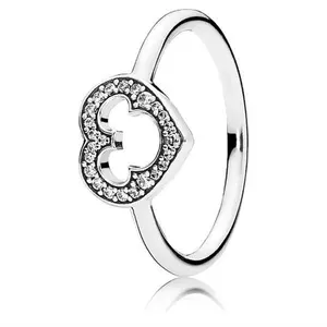 PANDORA Disney - Mickey Silhouette Ring 190957CZ