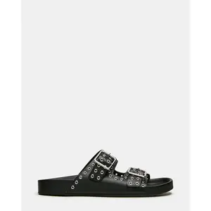 Steve Madden ABOTT BLACK LEATHER
