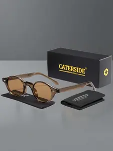 Unisex Round Frame Sunglasses Uv400 Protection Tr Material Casual Style for All Seasons Cycling Music Festivals Beach Parties Outdoor Sports