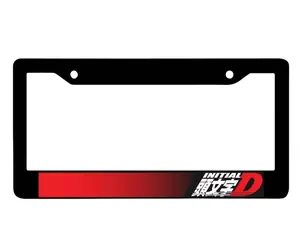 Initial D Racing JDM Japan Japanese Cartoon Tune Car USA SUV License Plate Frame