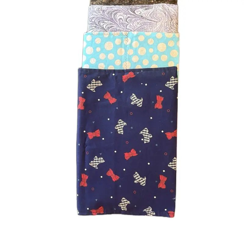 Junk Journal Handmade Cover - Vintage-Inspired, Textured Fabric Cover with Pockets & Tuck Spots, Unique Design for Note Storage and Scrapbooking