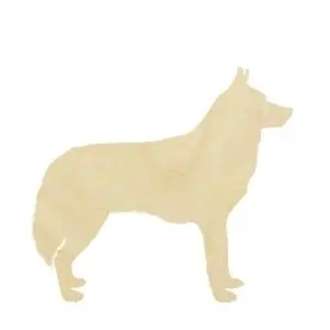 Husky Dog Silhouette